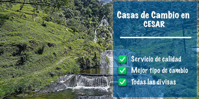 Casas de cambio en Cesar