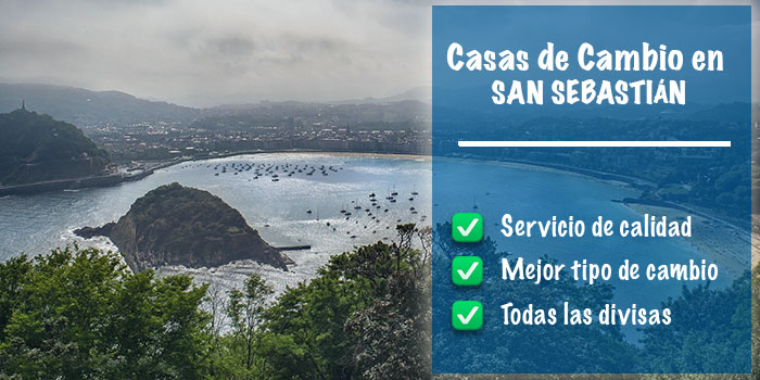 Casas de cambio en San Sebastián