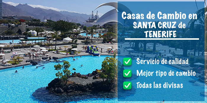 Casas de cambio en Santa Cruz de Tenerife