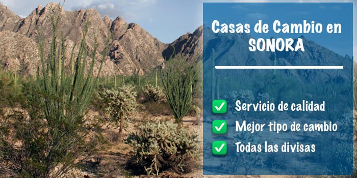 Casas de cambio en Sonora